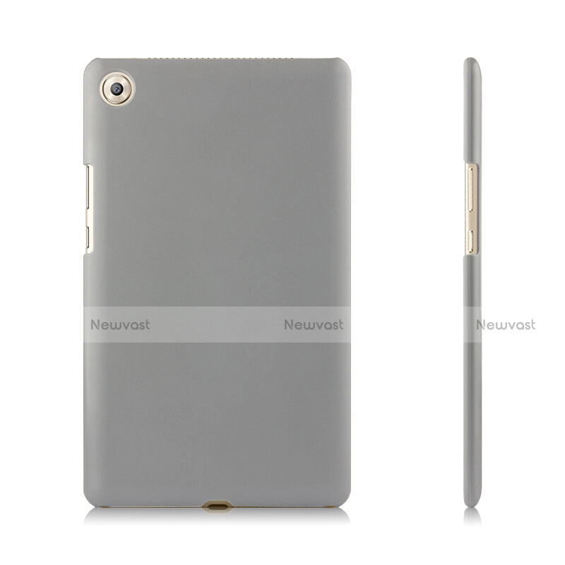 Hard Rigid Plastic Matte Finish Snap On Case for Huawei MediaPad M5 8.4 SHT-AL09 SHT-W09 Gray