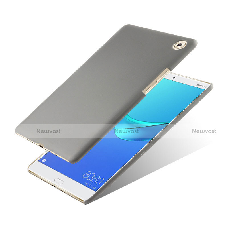 Hard Rigid Plastic Matte Finish Snap On Case for Huawei MediaPad M5 8.4 SHT-AL09 SHT-W09 Gray