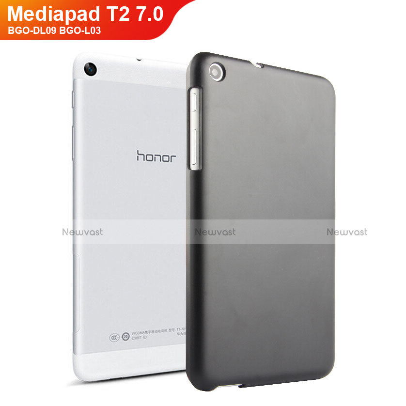 Hard Rigid Plastic Matte Finish Snap On Case for Huawei Mediapad T1 7.0 T1-701 T1-701U Black