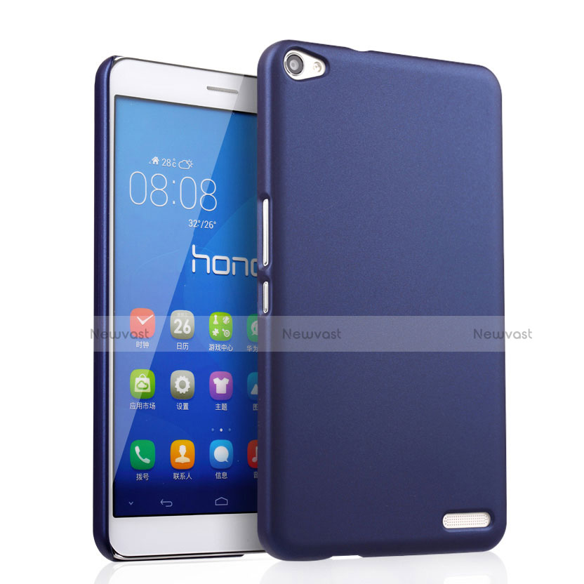 Hard Rigid Plastic Matte Finish Snap On Case for Huawei MediaPad X2 Blue