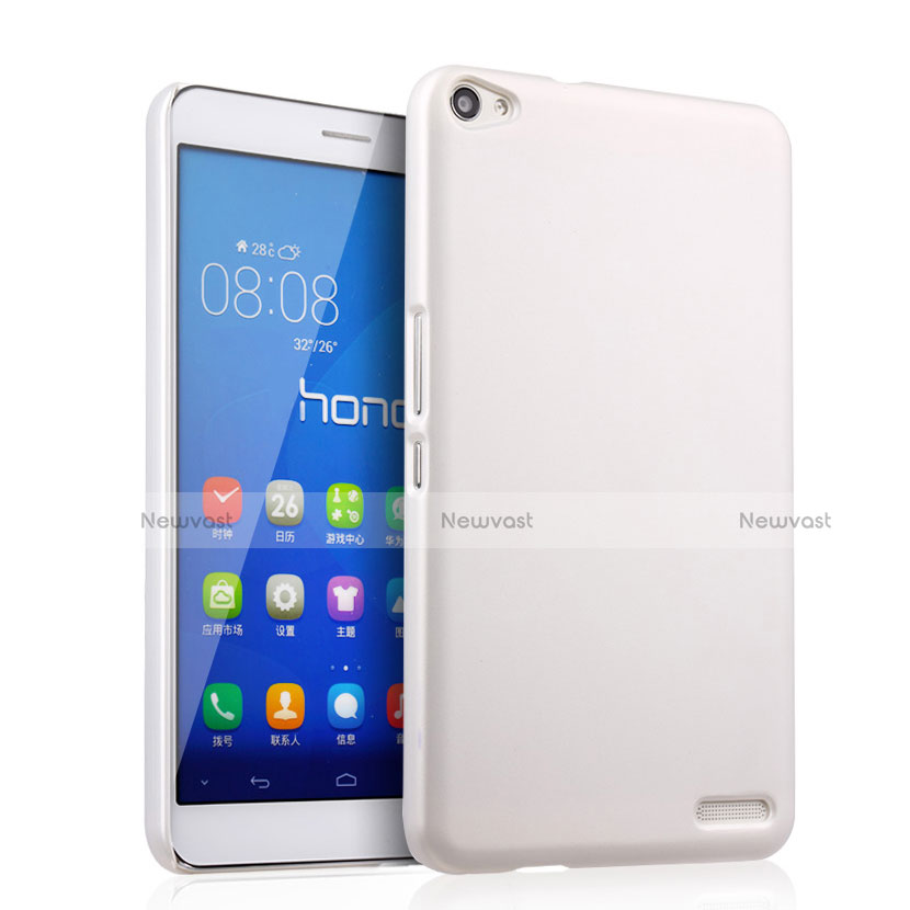 Hard Rigid Plastic Matte Finish Snap On Case for Huawei MediaPad X2 White