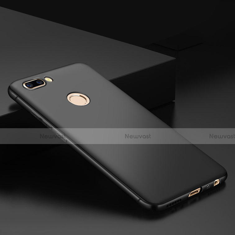 Hard Rigid Plastic Matte Finish Snap On Case for Huawei Nova 2 Black