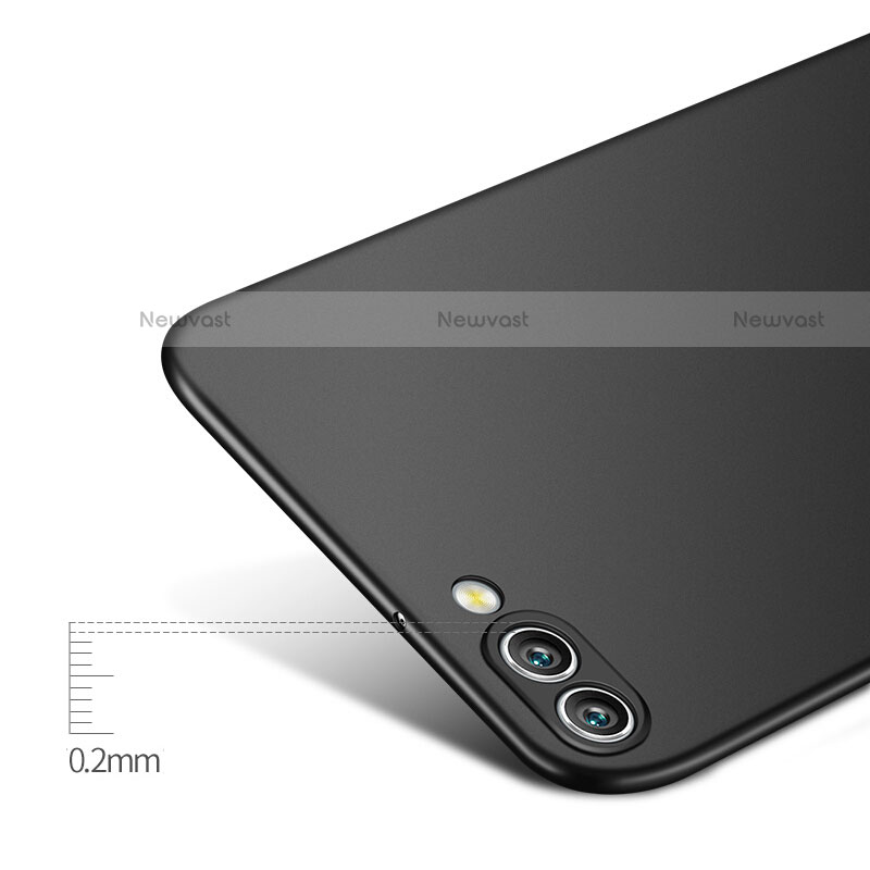 Hard Rigid Plastic Matte Finish Snap On Case for Huawei Nova 2S Black
