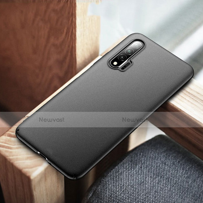 Hard Rigid Plastic Matte Finish Snap On Case for Huawei Nova 6 5G Black