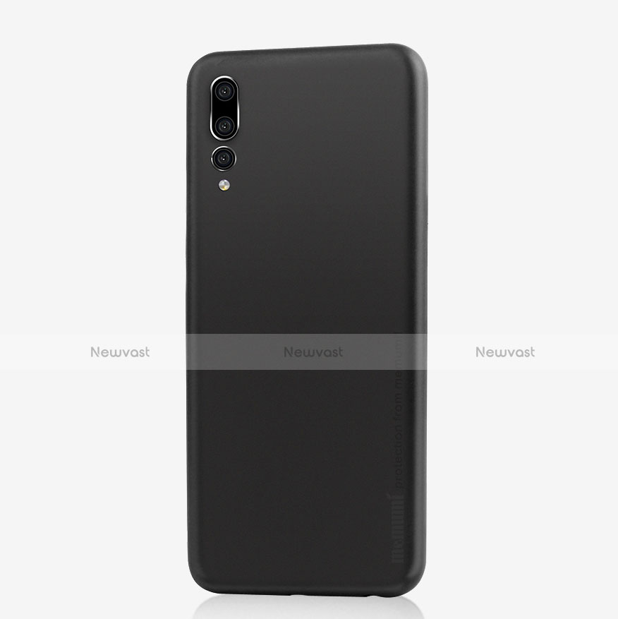 Hard Rigid Plastic Matte Finish Snap On Case for Huawei P20 Pro Black