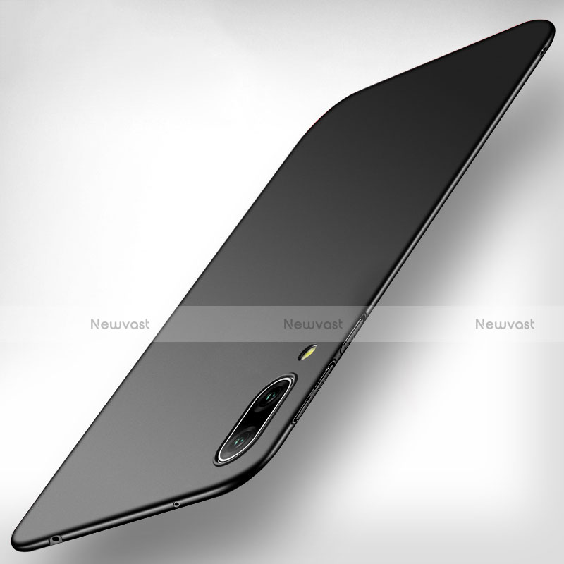 Hard Rigid Plastic Matte Finish Snap On Case for Huawei Y7 Pro (2019) Black