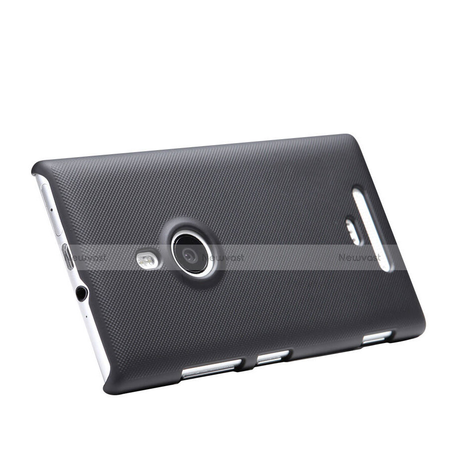 Hard Rigid Plastic Matte Finish Snap On Case for Nokia Lumia 925 Black