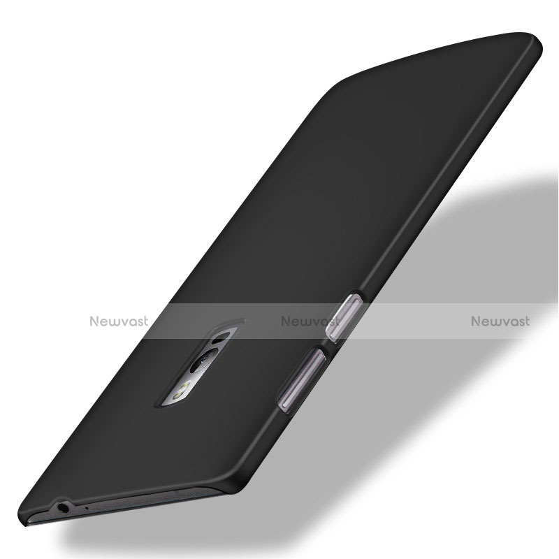 Hard Rigid Plastic Matte Finish Snap On Case for OnePlus 2 Black