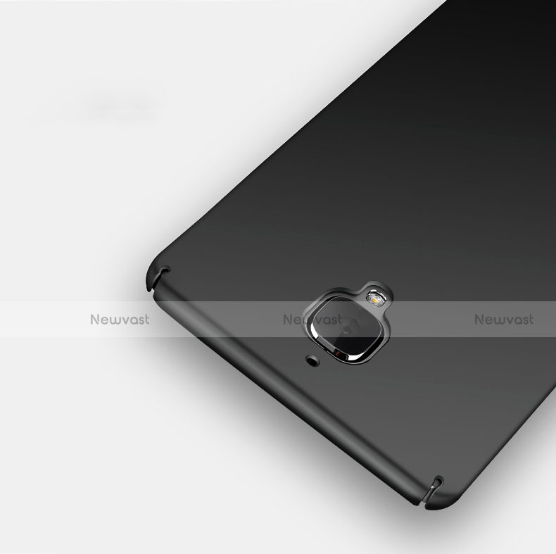 Hard Rigid Plastic Matte Finish Snap On Case for OnePlus 3 Black