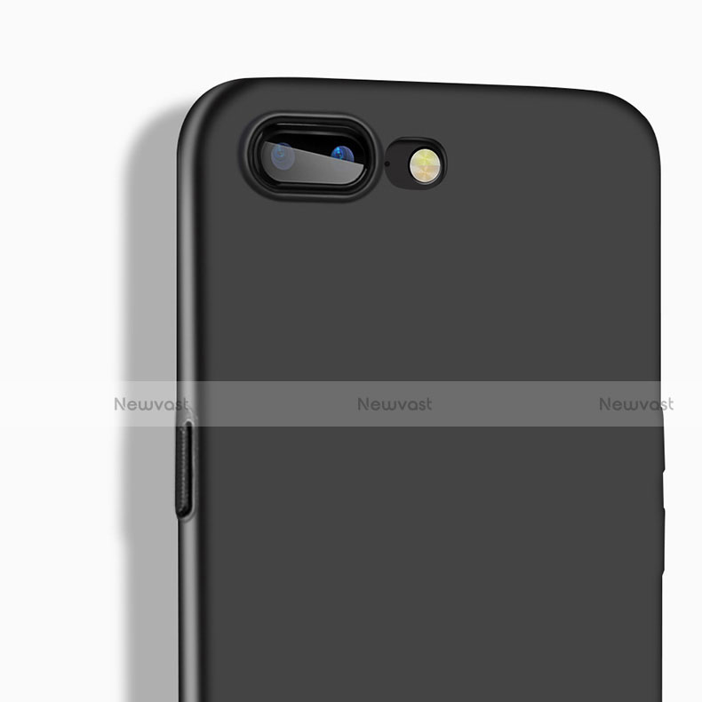 Hard Rigid Plastic Matte Finish Snap On Case for OnePlus 5 Black