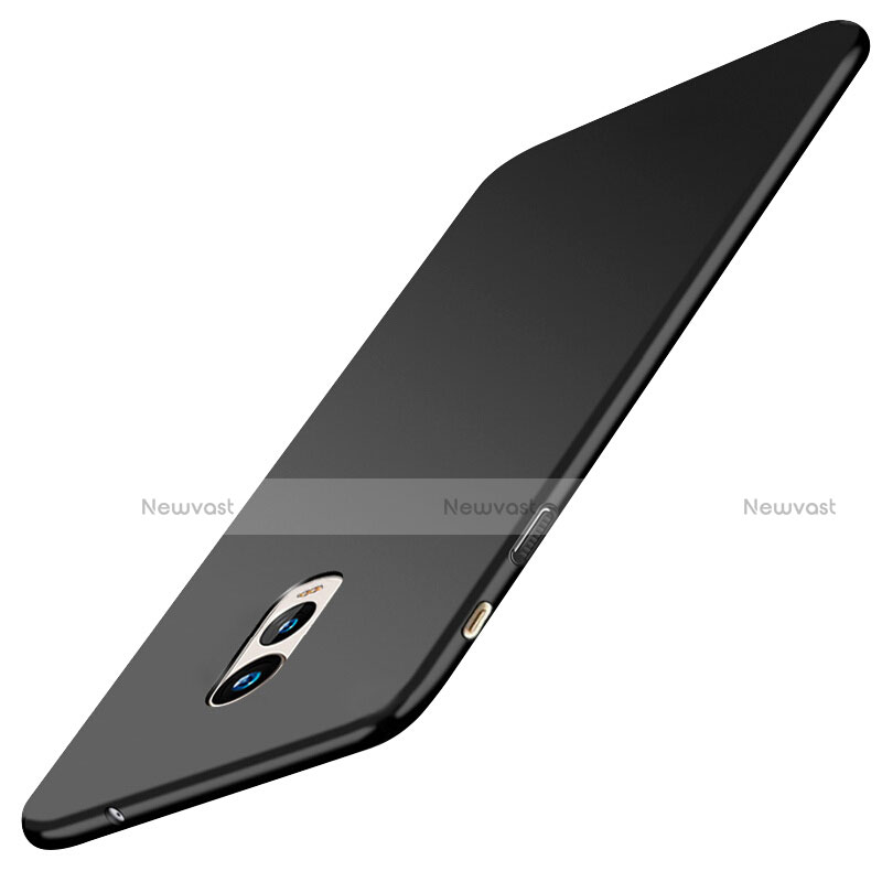 Hard Rigid Plastic Matte Finish Snap On Case for Samsung Galaxy J7 Plus Black