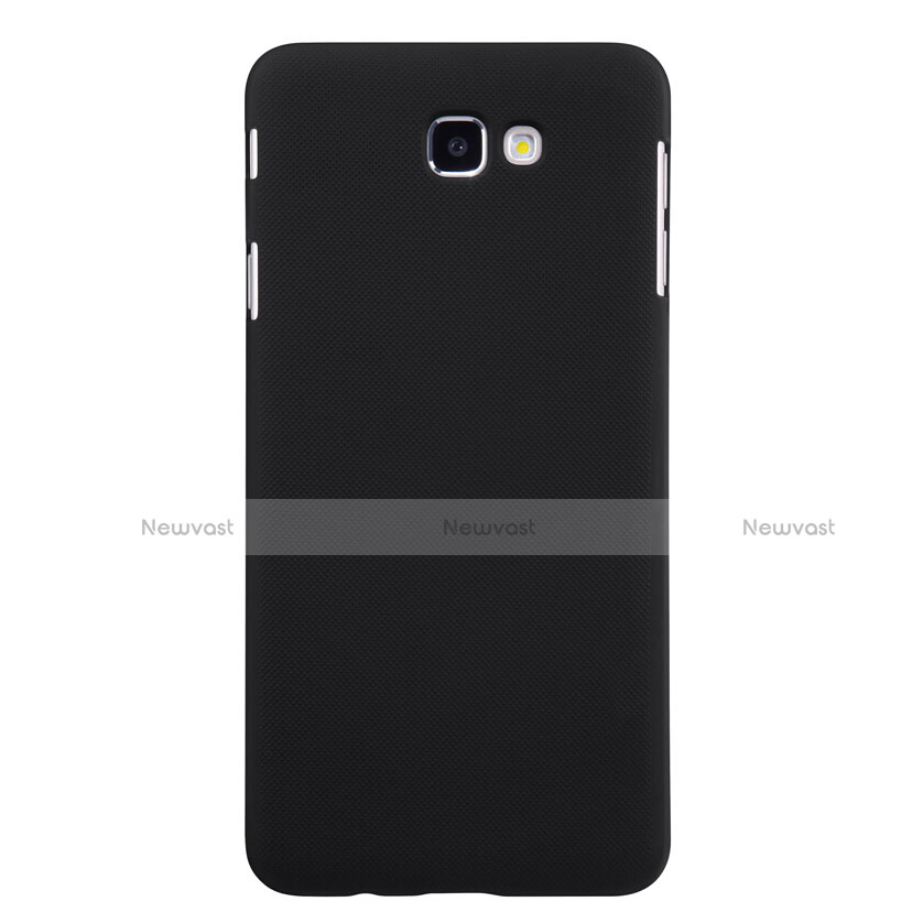 Hard Rigid Plastic Matte Finish Snap On Case for Samsung Galaxy J7 Prime Black