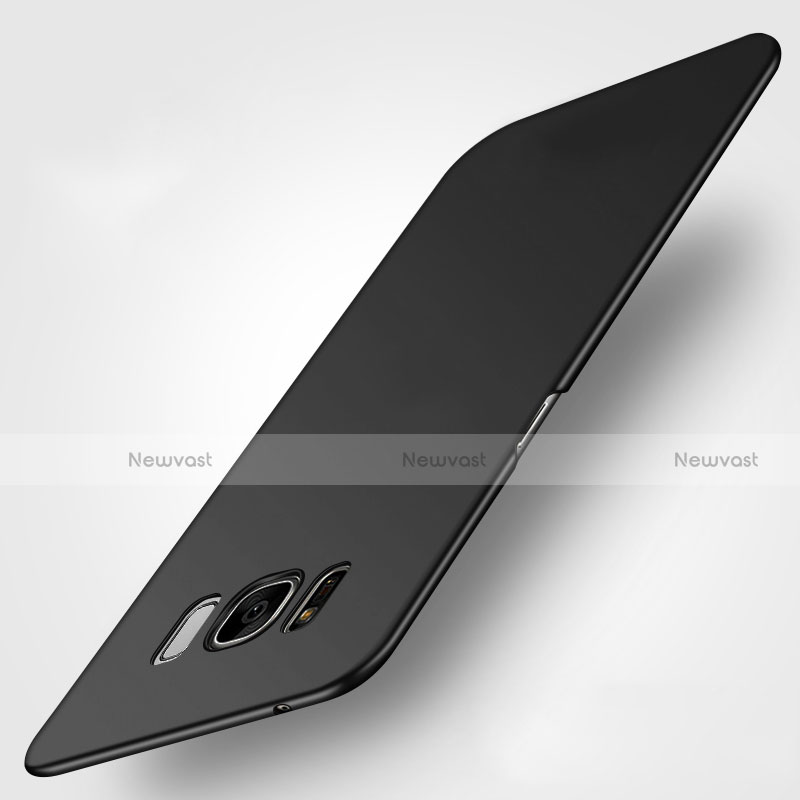 Hard Rigid Plastic Matte Finish Snap On Case for Samsung Galaxy S8 Black