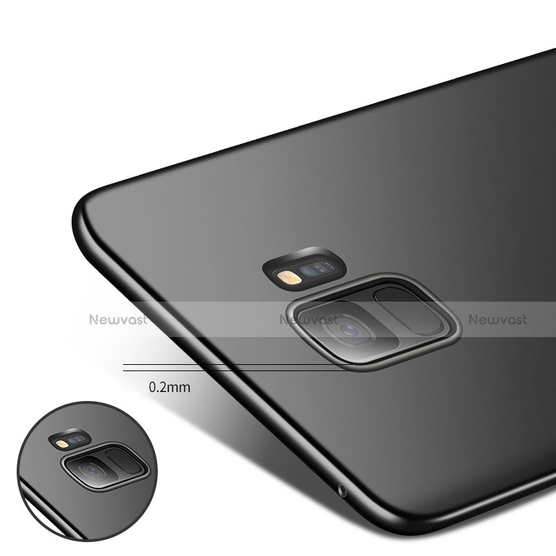 Hard Rigid Plastic Matte Finish Snap On Case for Samsung Galaxy S9 Black