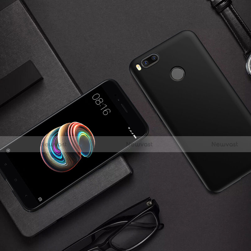 Hard Rigid Plastic Matte Finish Snap On Case for Xiaomi Mi 5X Black