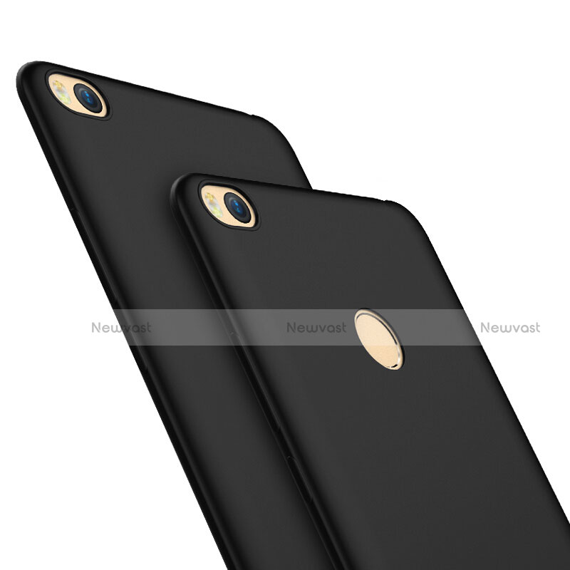 Hard Rigid Plastic Matte Finish Snap On Case for Xiaomi Mi Max 2 Black