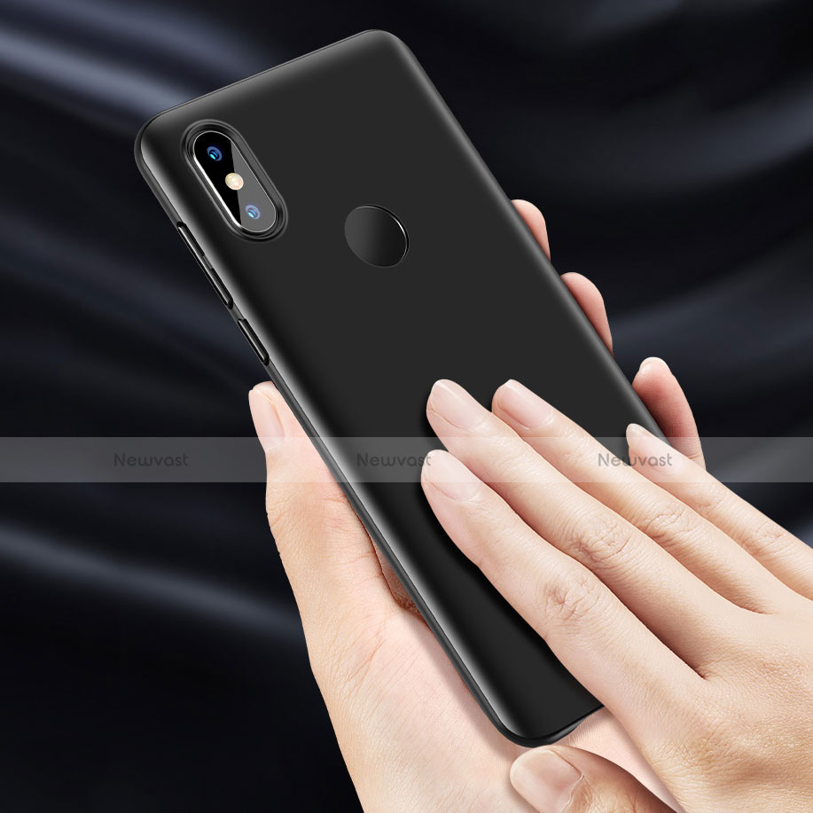 Hard Rigid Plastic Matte Finish Snap On Case for Xiaomi Mi Mix 3 Black