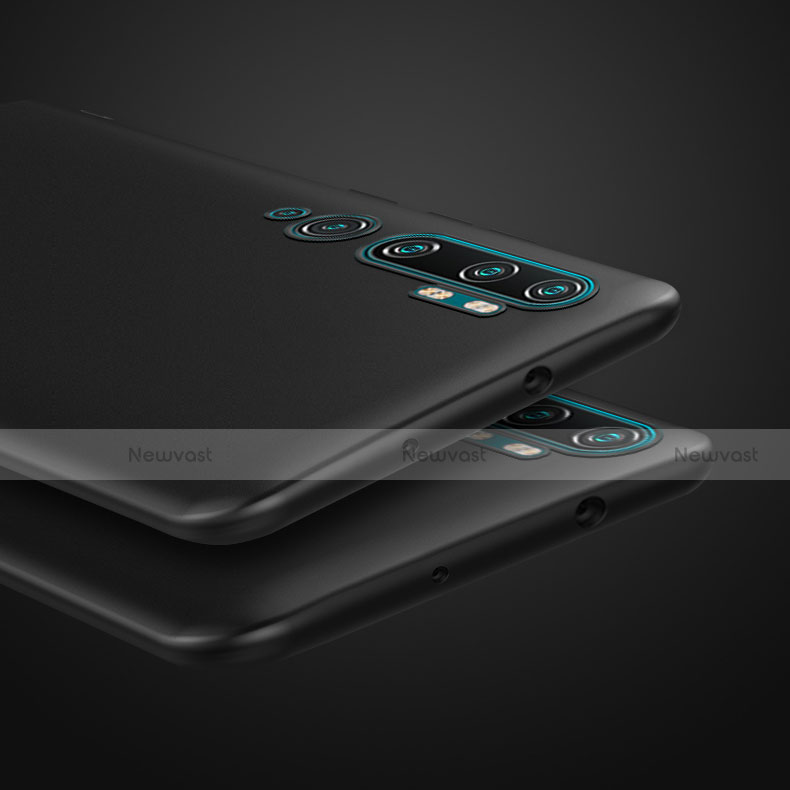 Hard Rigid Plastic Matte Finish Snap On Case for Xiaomi Mi Note 10 Black
