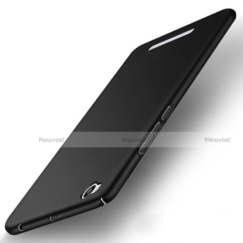 Hard Rigid Plastic Matte Finish Snap On Case for Xiaomi Redmi 3 Black