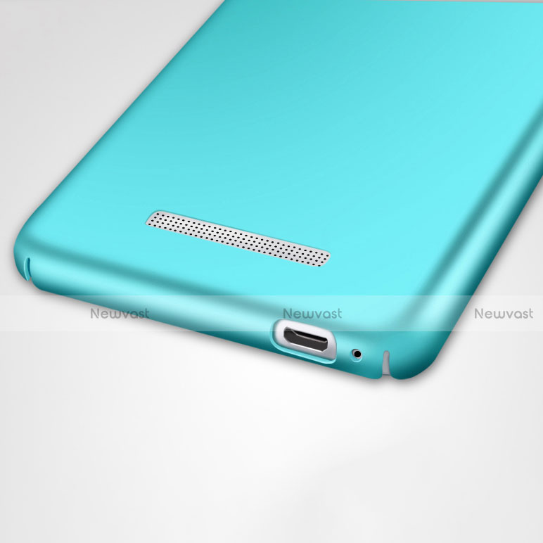 Hard Rigid Plastic Matte Finish Snap On Case for Xiaomi Redmi Note 3 Pro Sky Blue