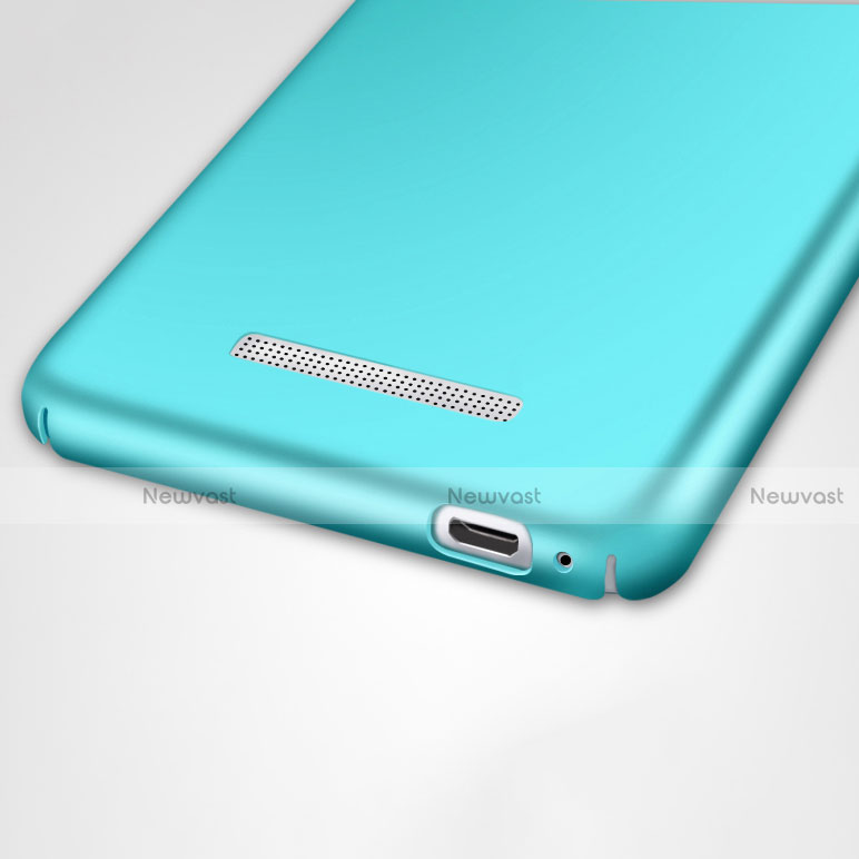Hard Rigid Plastic Matte Finish Snap On Case for Xiaomi Redmi Note 3 Sky Blue