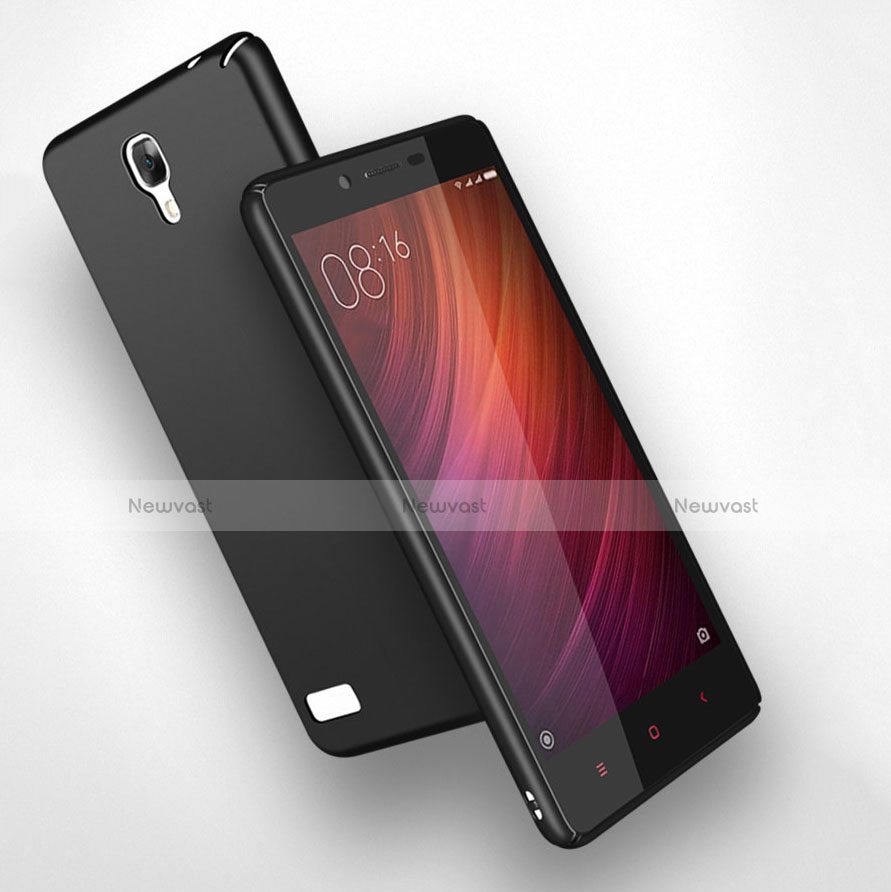 Hard Rigid Plastic Matte Finish Snap On Case for Xiaomi Redmi Note Black