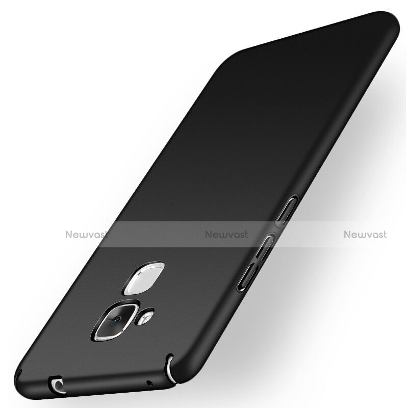 Hard Rigid Plastic Matte Finish Snap On Case M01 for Huawei Honor 7 Lite Black