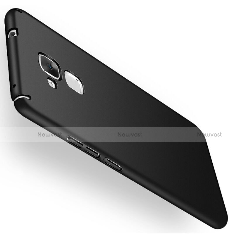 Hard Rigid Plastic Matte Finish Snap On Case M01 for Huawei Honor 7 Lite Black