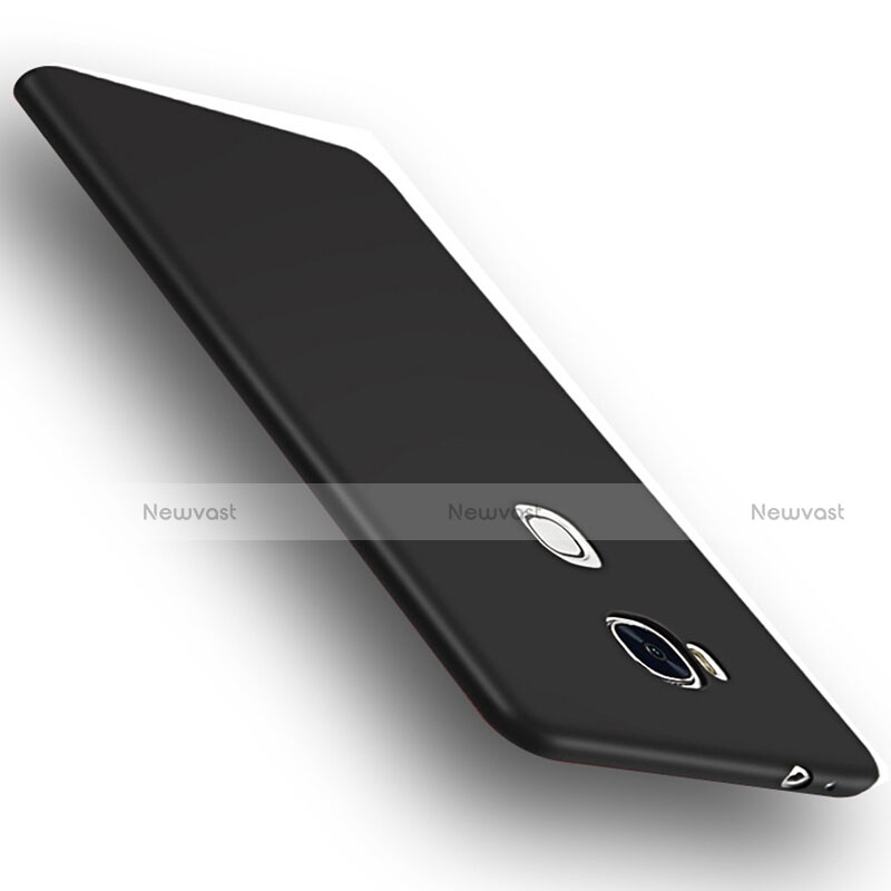 Hard Rigid Plastic Matte Finish Snap On Case M01 for Huawei Honor Play 5X Black