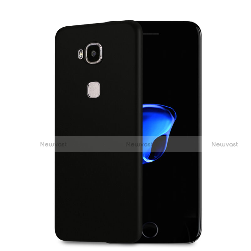 Hard Rigid Plastic Matte Finish Snap On Case M01 for Huawei Honor Play 5X Black