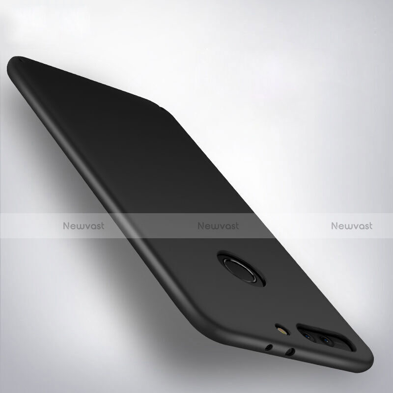 Hard Rigid Plastic Matte Finish Snap On Case M01 for Huawei Honor V9 Black
