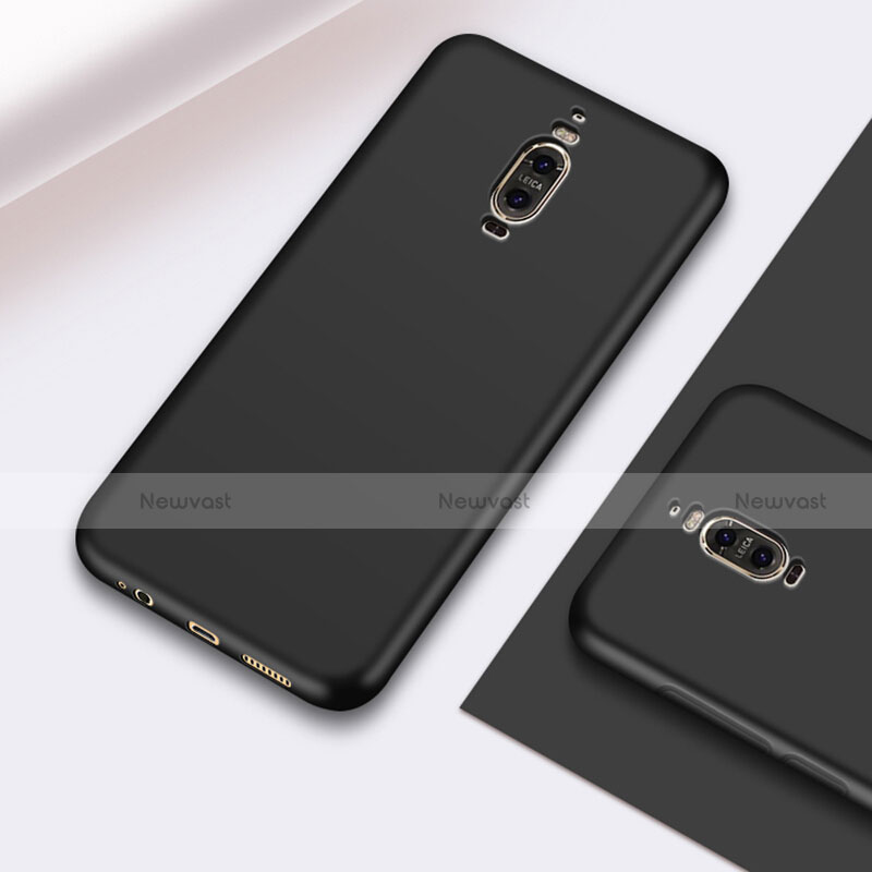 Hard Rigid Plastic Matte Finish Snap On Case M01 for Huawei Mate 9 Pro Black