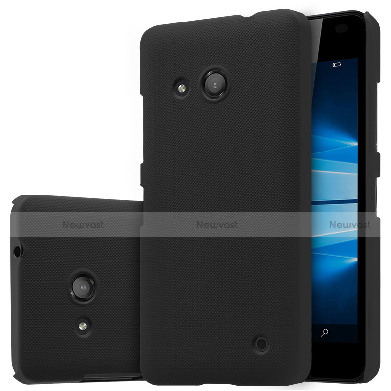 Hard Rigid Plastic Matte Finish Snap On Case M01 for Microsoft Lumia 550 Black