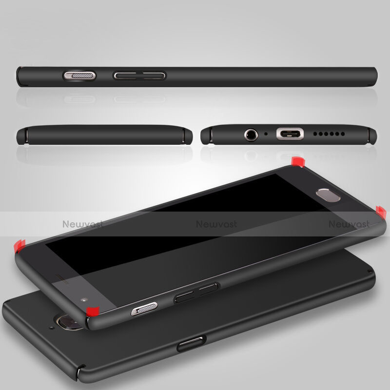 Hard Rigid Plastic Matte Finish Snap On Case M01 for OnePlus 3 Black