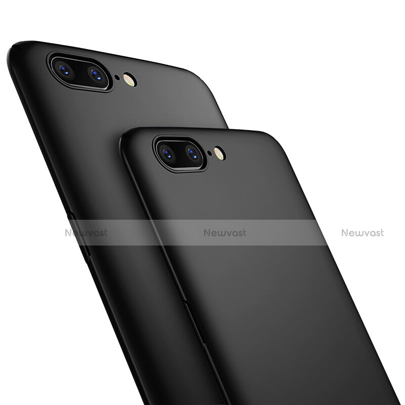 Hard Rigid Plastic Matte Finish Snap On Case M01 for OnePlus 5 Black