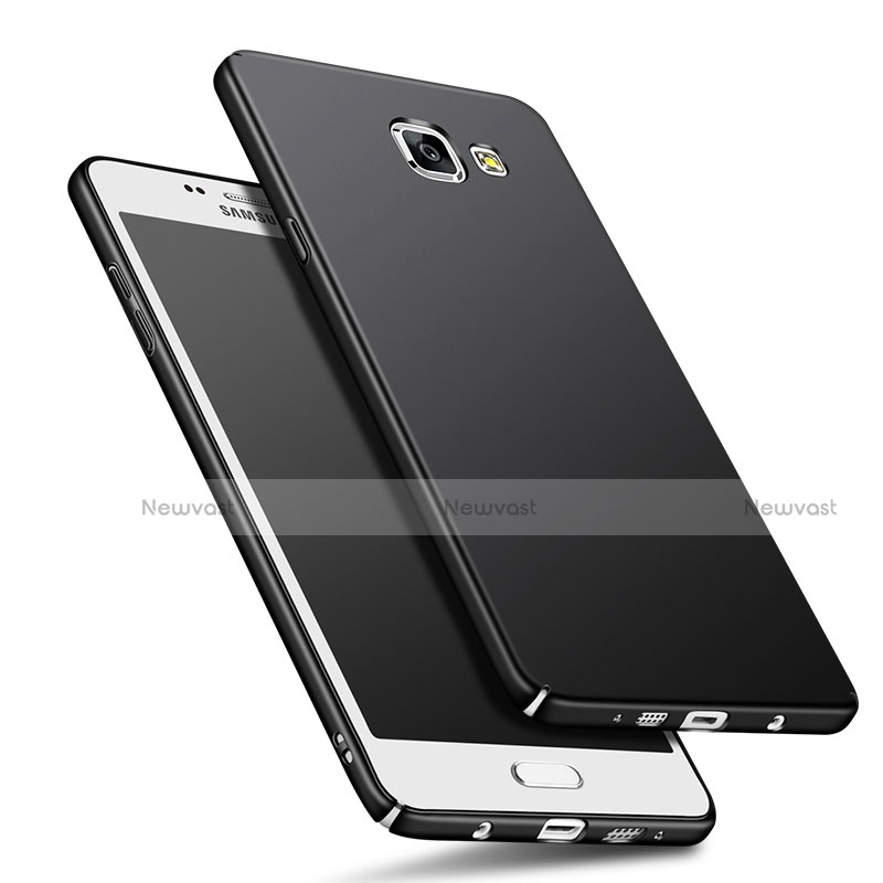 Hard Rigid Plastic Matte Finish Snap On Case M01 for Samsung Galaxy A9 Pro (2016) SM-A9100 Black