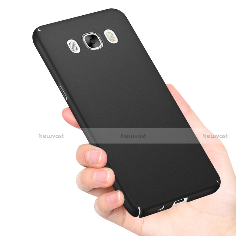 Hard Rigid Plastic Matte Finish Snap On Case M01 for Samsung Galaxy J5 (2016) J510FN J5108 Black