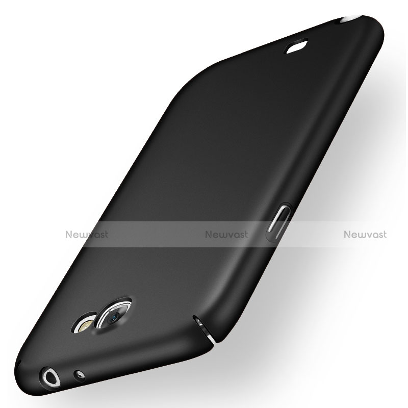 Hard Rigid Plastic Matte Finish Snap On Case M01 for Samsung Galaxy Note 2 N7100 N7105 Black