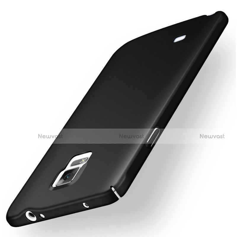 Hard Rigid Plastic Matte Finish Snap On Case M01 for Samsung Galaxy Note 4 Duos N9100 Dual SIM Black