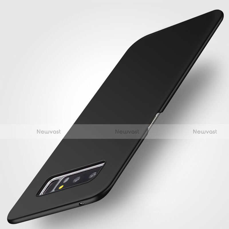 Hard Rigid Plastic Matte Finish Snap On Case M01 for Samsung Galaxy Note 8 Black