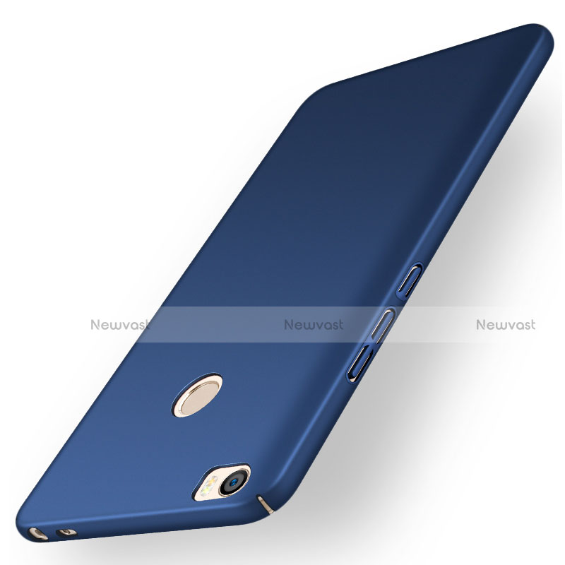 Hard Rigid Plastic Matte Finish Snap On Case M01 for Xiaomi Mi Max Blue