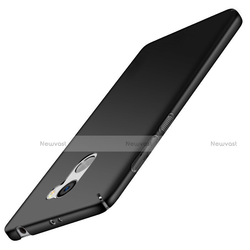 Hard Rigid Plastic Matte Finish Snap On Case M01 for Xiaomi Redmi 4 Standard Edition Black