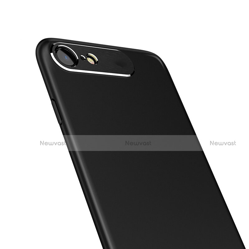 Hard Rigid Plastic Matte Finish Snap On Case M02 for Apple iPhone 7 Black