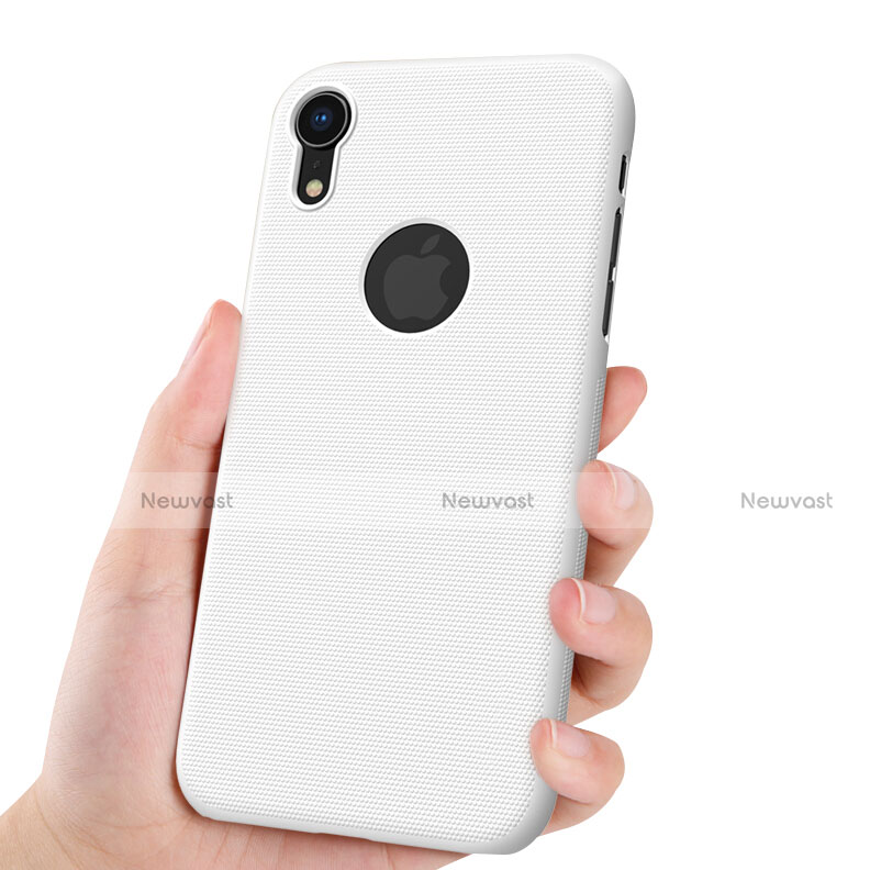 Hard Rigid Plastic Matte Finish Snap On Case M02 for Apple iPhone XR White