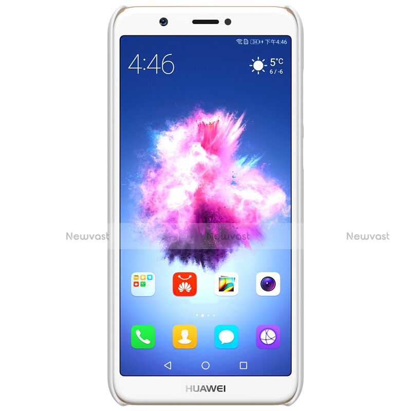 Hard Rigid Plastic Matte Finish Snap On Case M02 for Huawei Enjoy 7S White