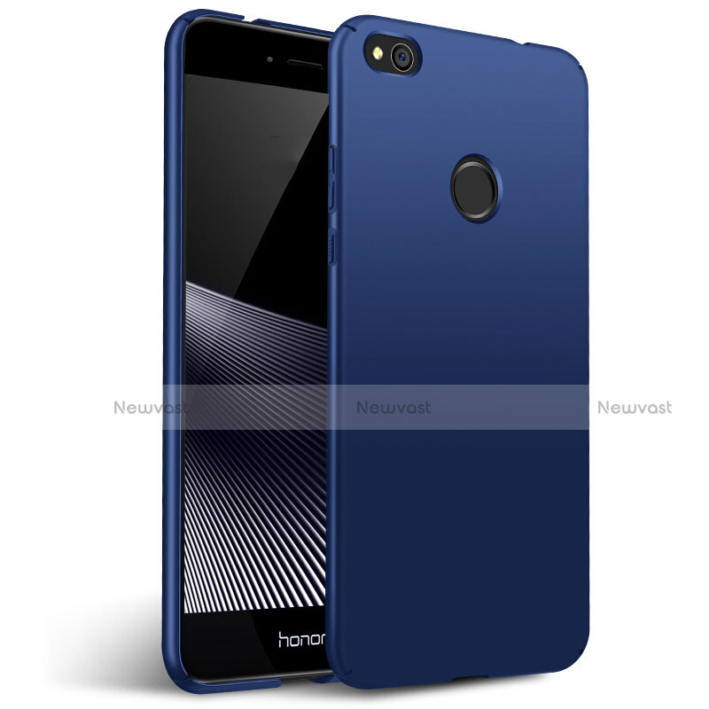 Hard Rigid Plastic Matte Finish Snap On Case M02 for Huawei GR3 (2017) Blue