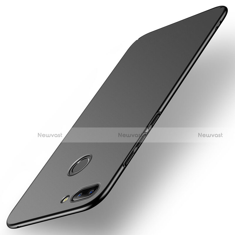 Hard Rigid Plastic Matte Finish Snap On Case M02 for Huawei Honor 9i Black