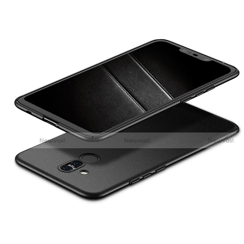 Hard Rigid Plastic Matte Finish Snap On Case M02 for Huawei Mate 20 Lite Black