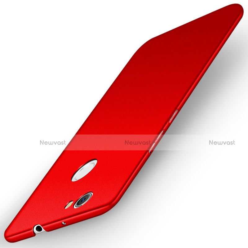 Hard Rigid Plastic Matte Finish Snap On Case M02 for Huawei Nova Red