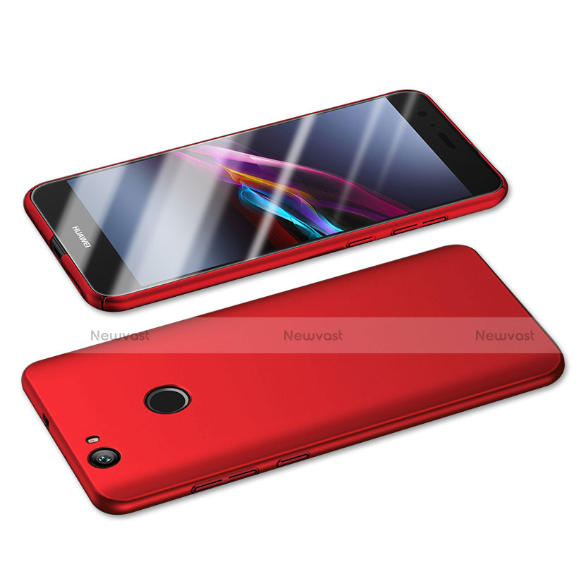 Hard Rigid Plastic Matte Finish Snap On Case M02 for Huawei Nova Red